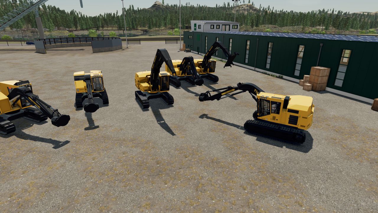 AJ Deere Tigercat Buncher Pack