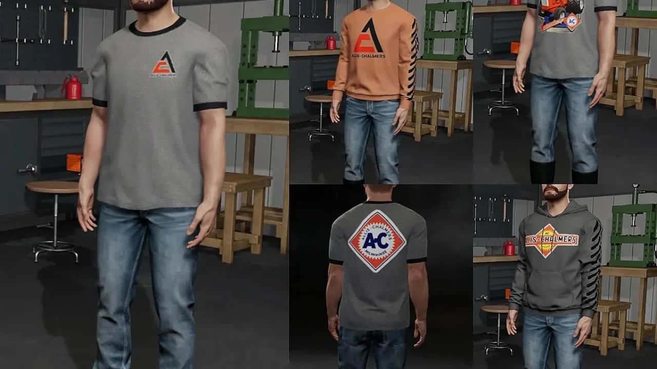 Allis-Chalmers Themed Clothing Pack
