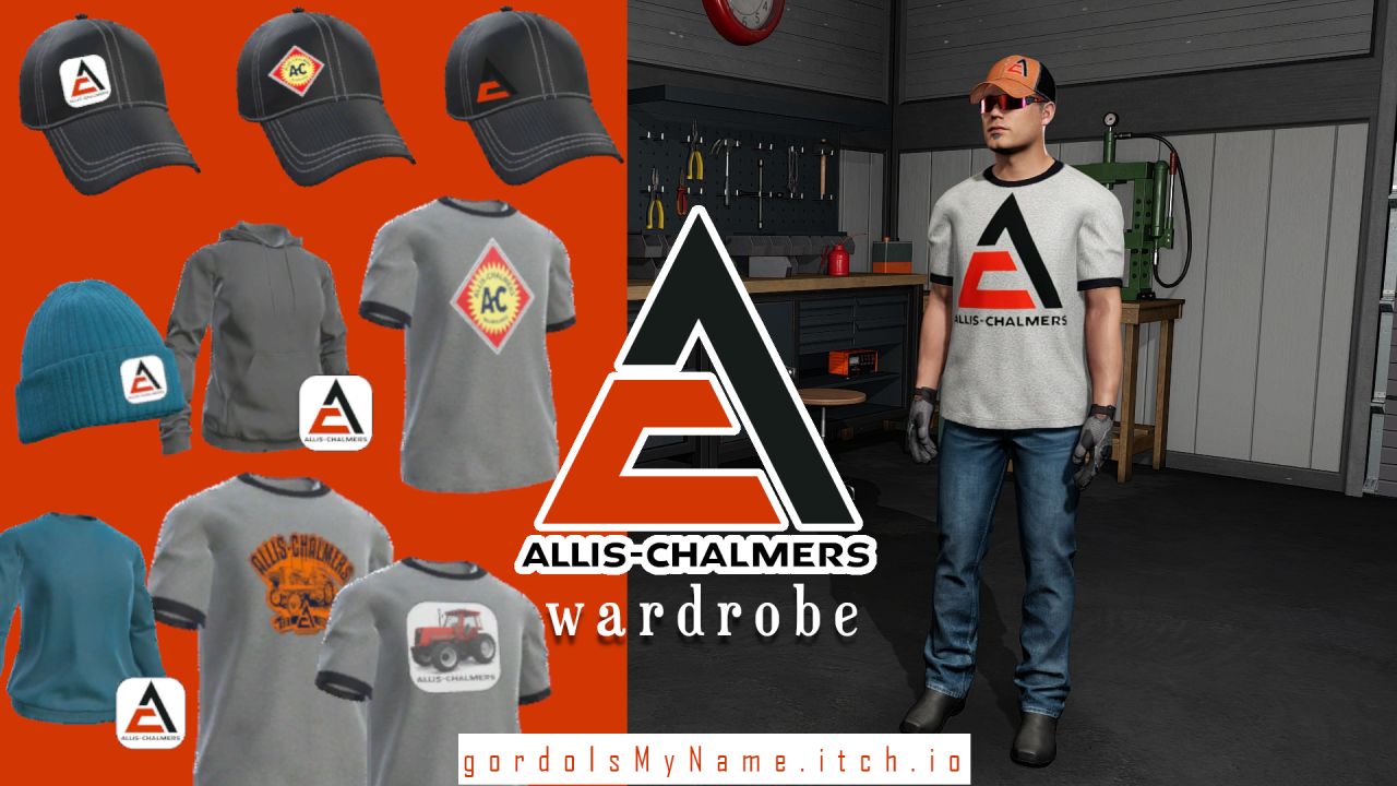 Paquete de ropa de guardarropa Allis-Chalmers