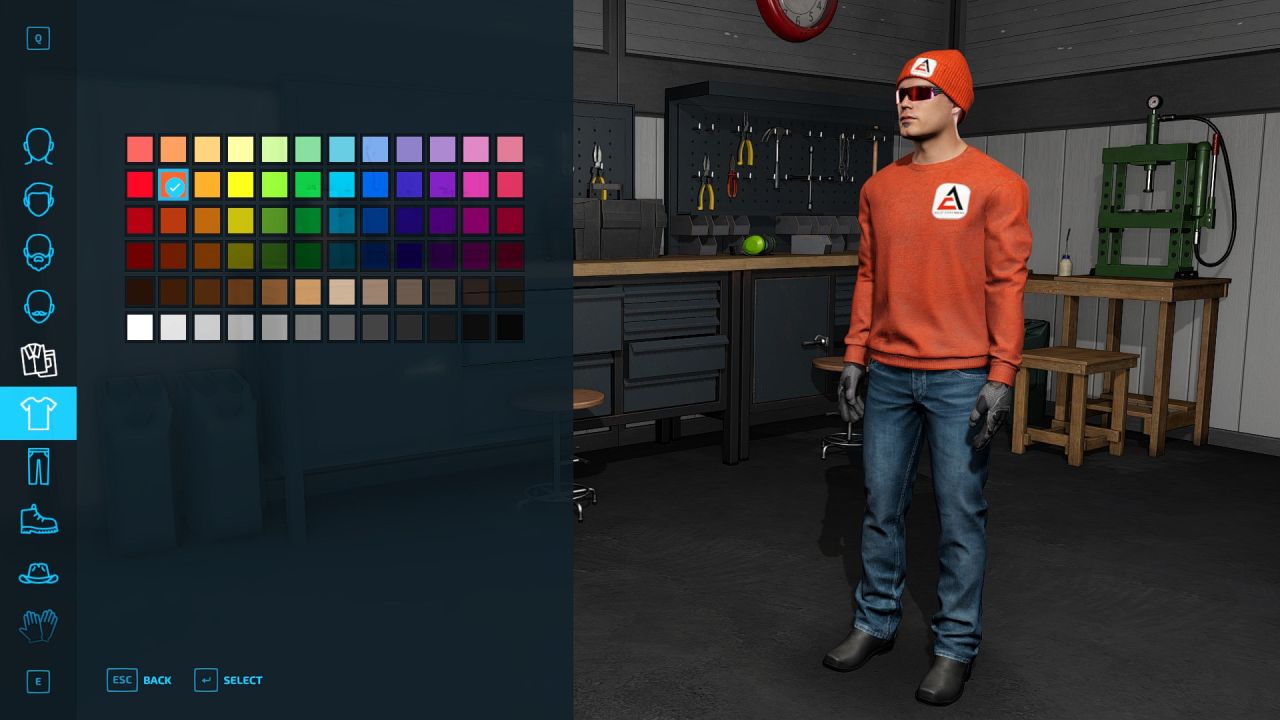 Allis-Chalmers Wardrobe Apparel Pack