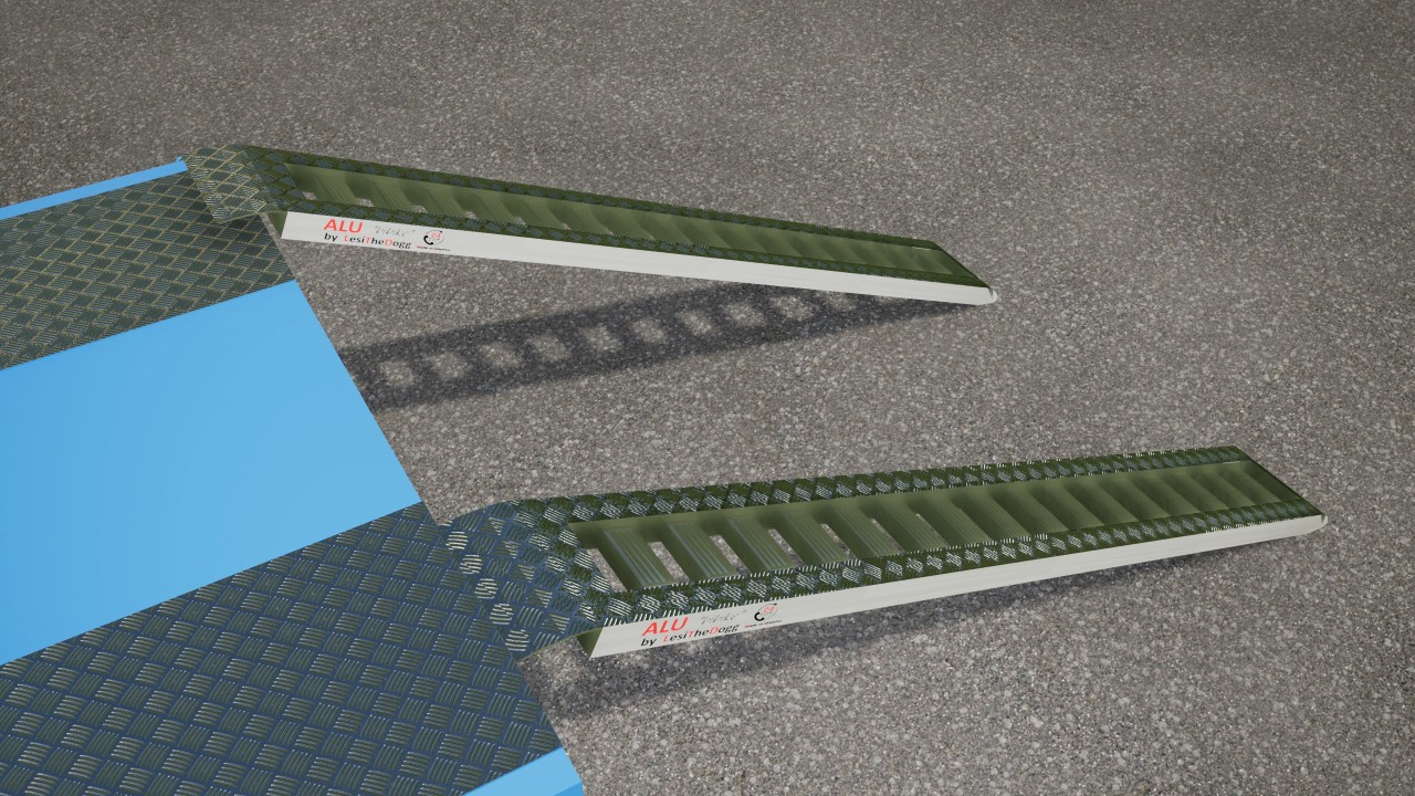 Aluminum ramps