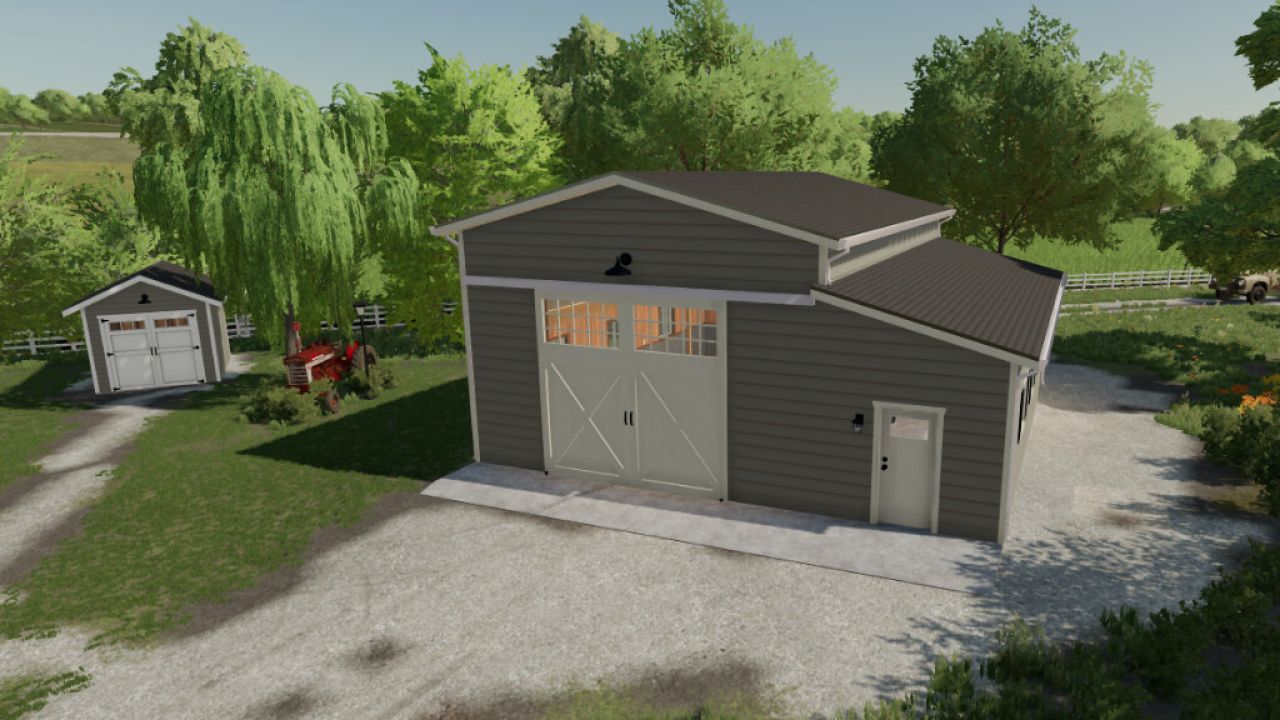 American Barn With Storage