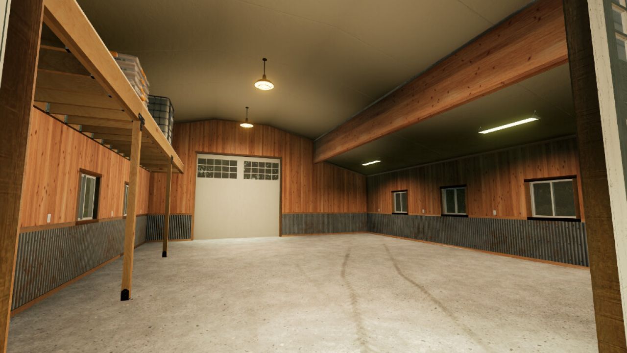 American Barn With Storage
