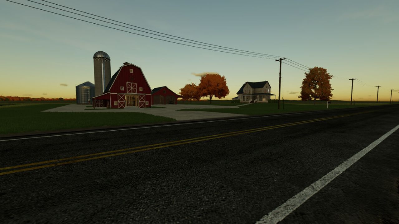 Amerikanisches Farmland