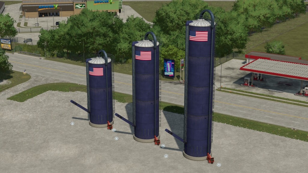 Amerikansiche Fermentiersilos