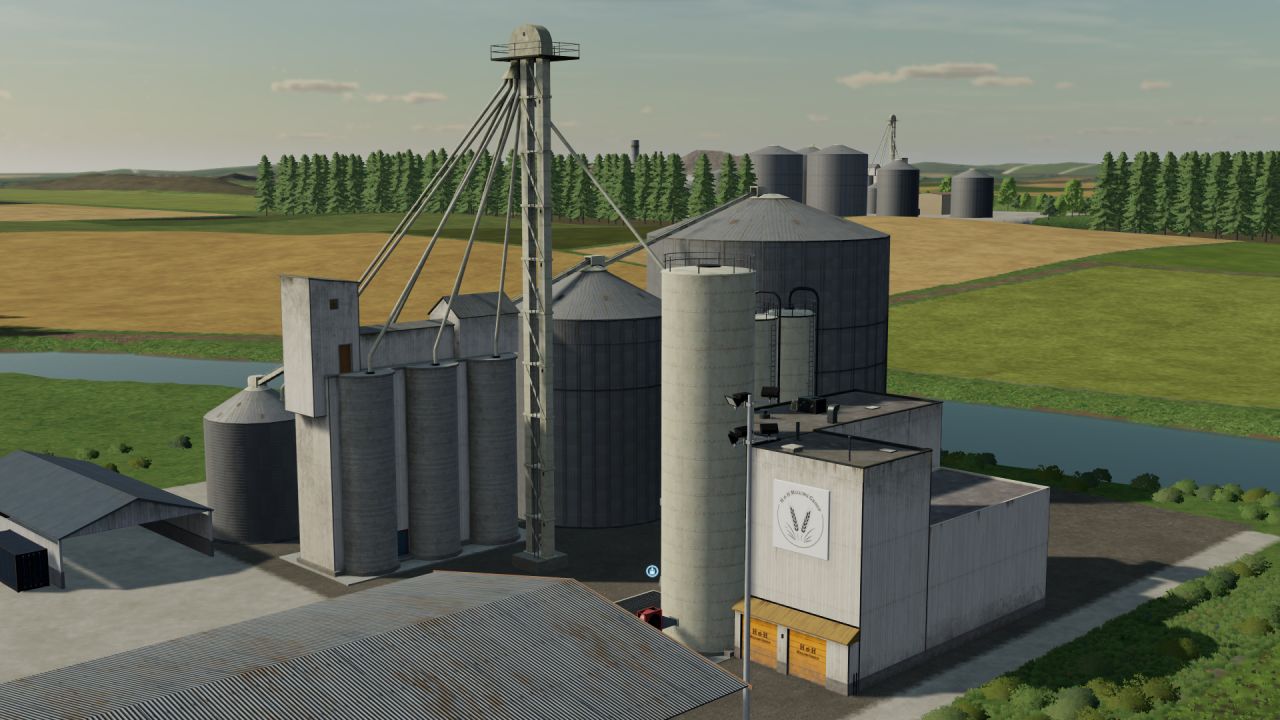 Pack silo et point de vente américain