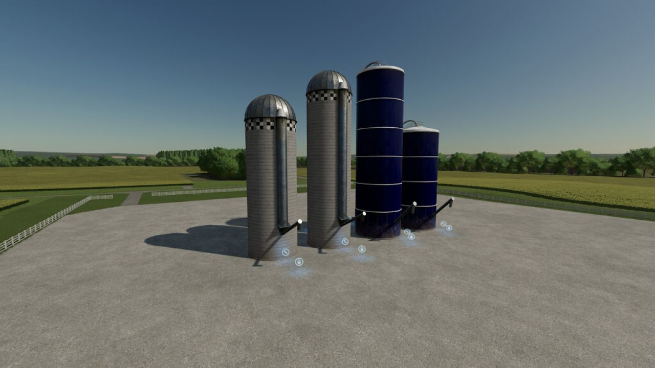 Pack Silos Américains