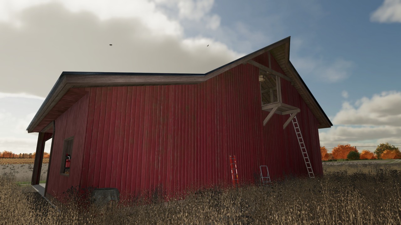 American workshop barn