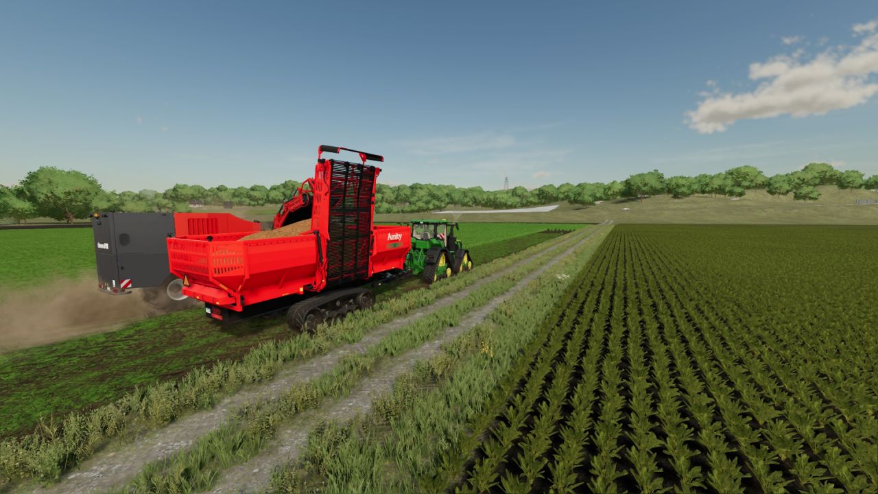 Transportador de colheitas vegetais AmityTech