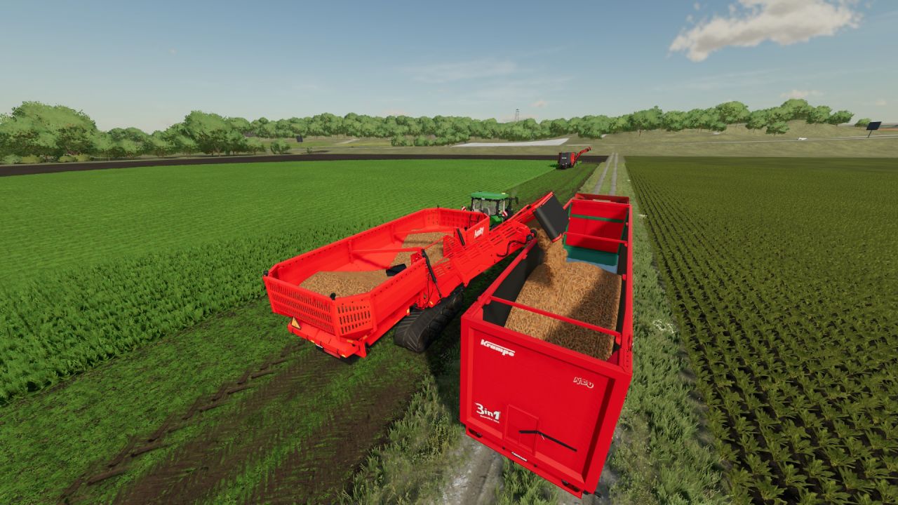Transportador de colheitas vegetais AmityTech