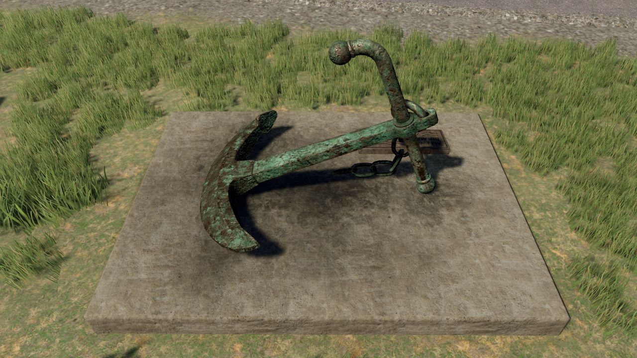 Anchor of the old port