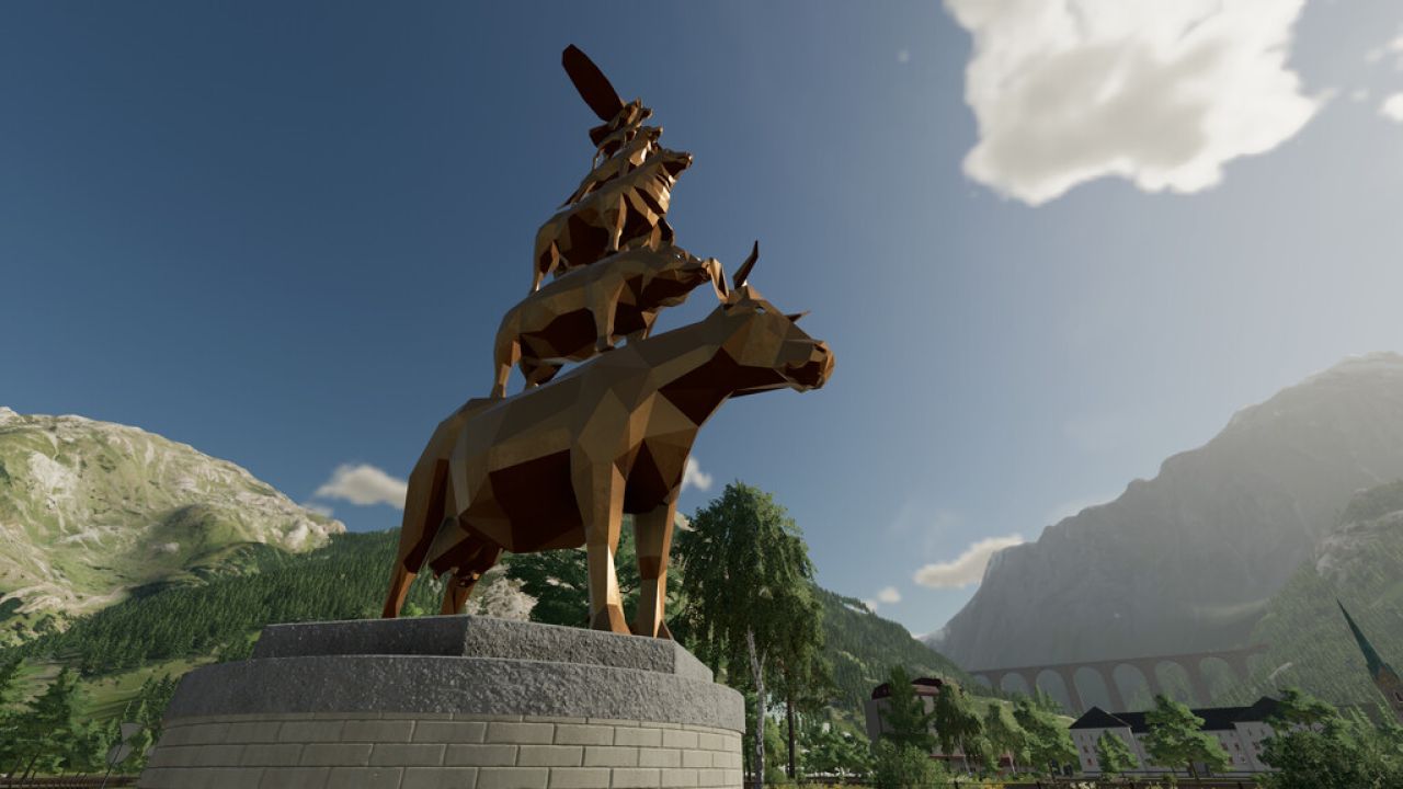 Tier Statue (Prefab)