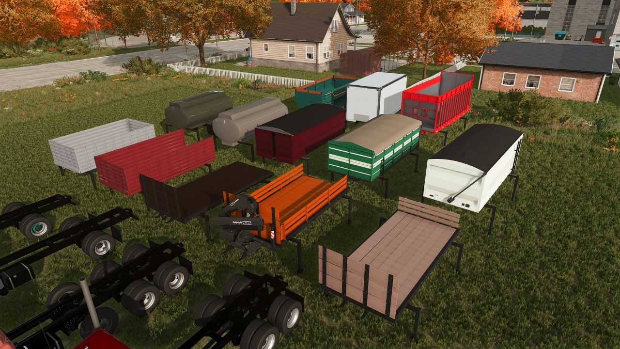 AR Frame Beds Pack FS22 KingMods