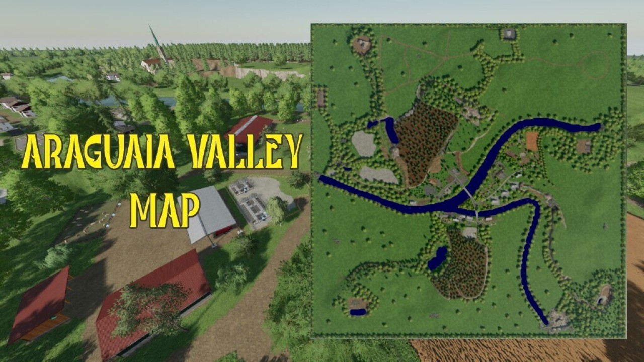 Araguaia Valley Map