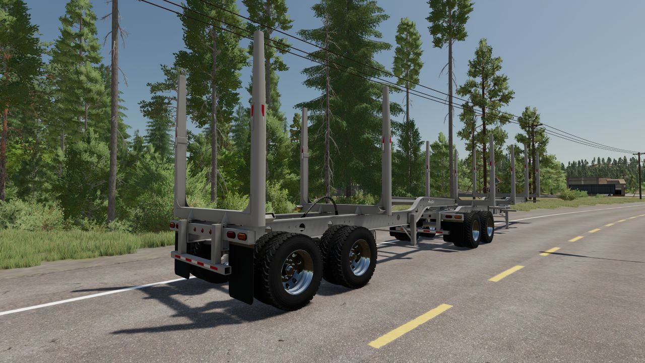 Arctic BT 635D log trailers