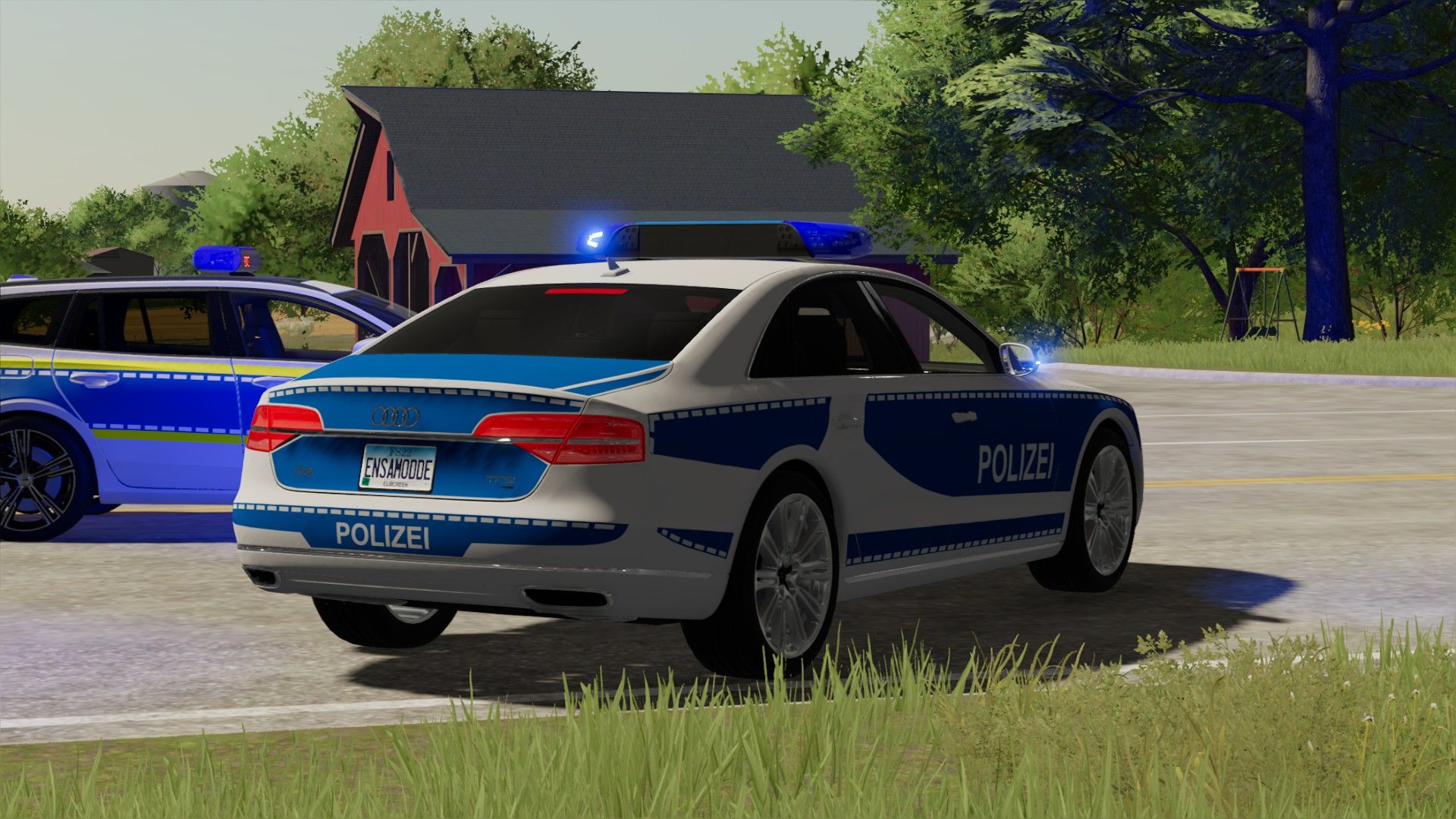 Vehículo de apoyo policial Audi A8 D4 2015