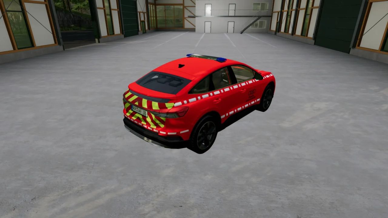 Audi Q4 F4 KDOW от пожарной части завода Audi Neutral