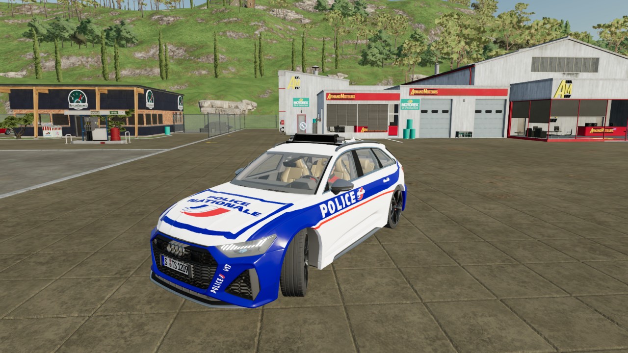Audi RS6 Polizei