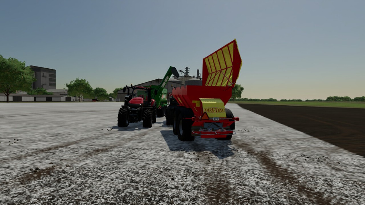 Augerwagon With Lime