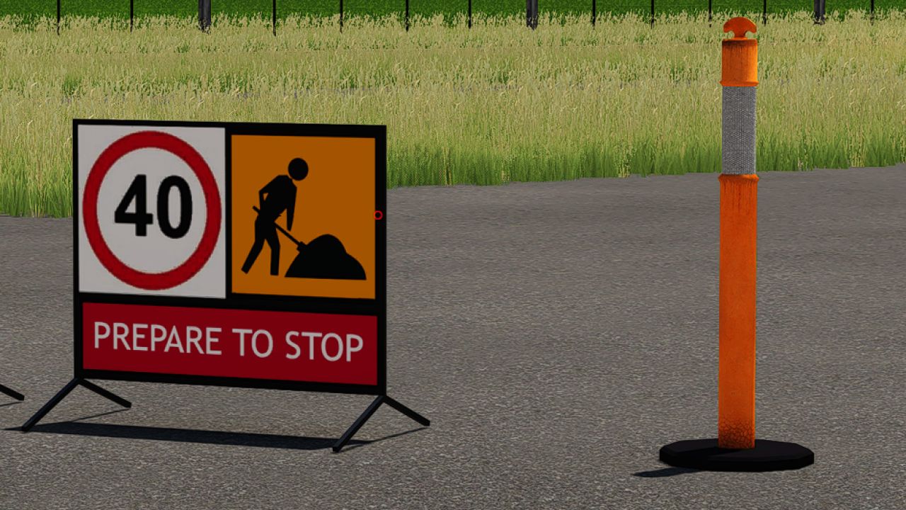 Australian Road Work Sign Pack