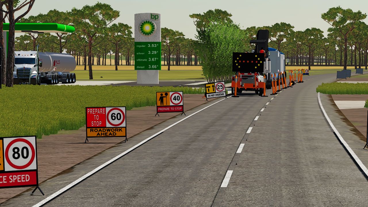 Australian Road Work Sign Pack