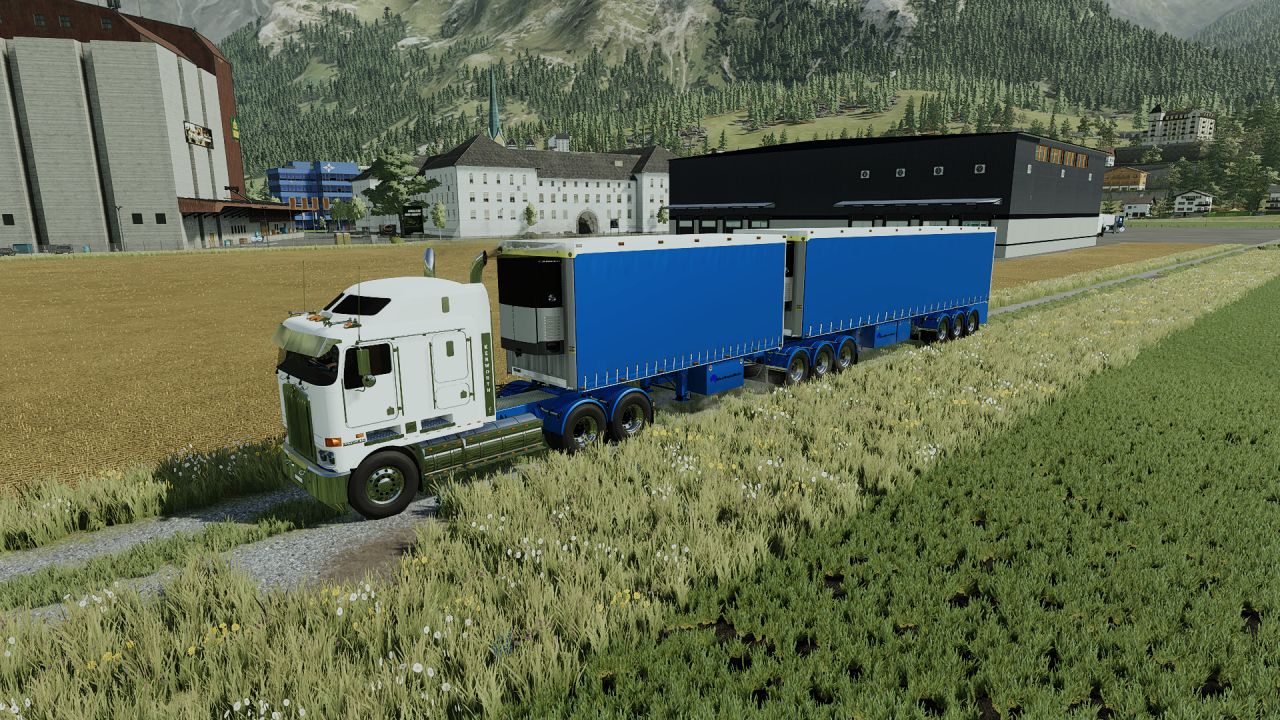 Австралийский трейлер Tautliner Pack