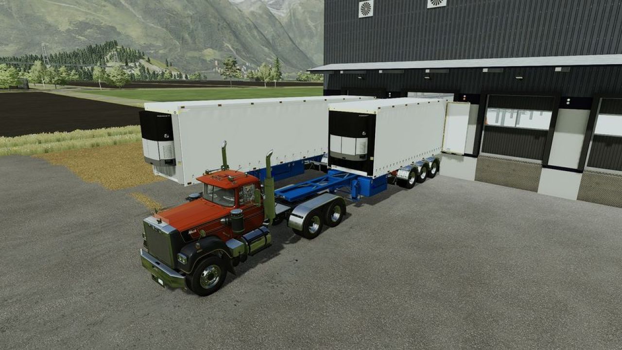 Австралийский трейлер Tautliner Pack