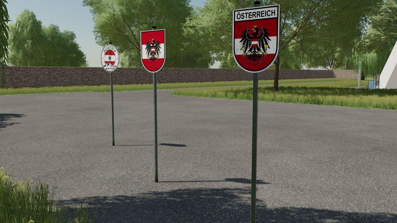 Austria small flag pack
