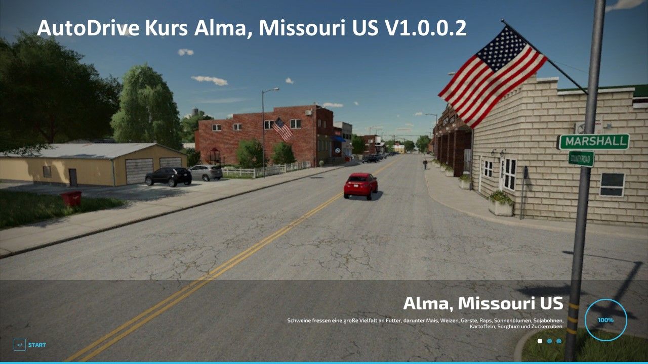 AutoDrive Course Alma, Missouri US v1.0.0.2