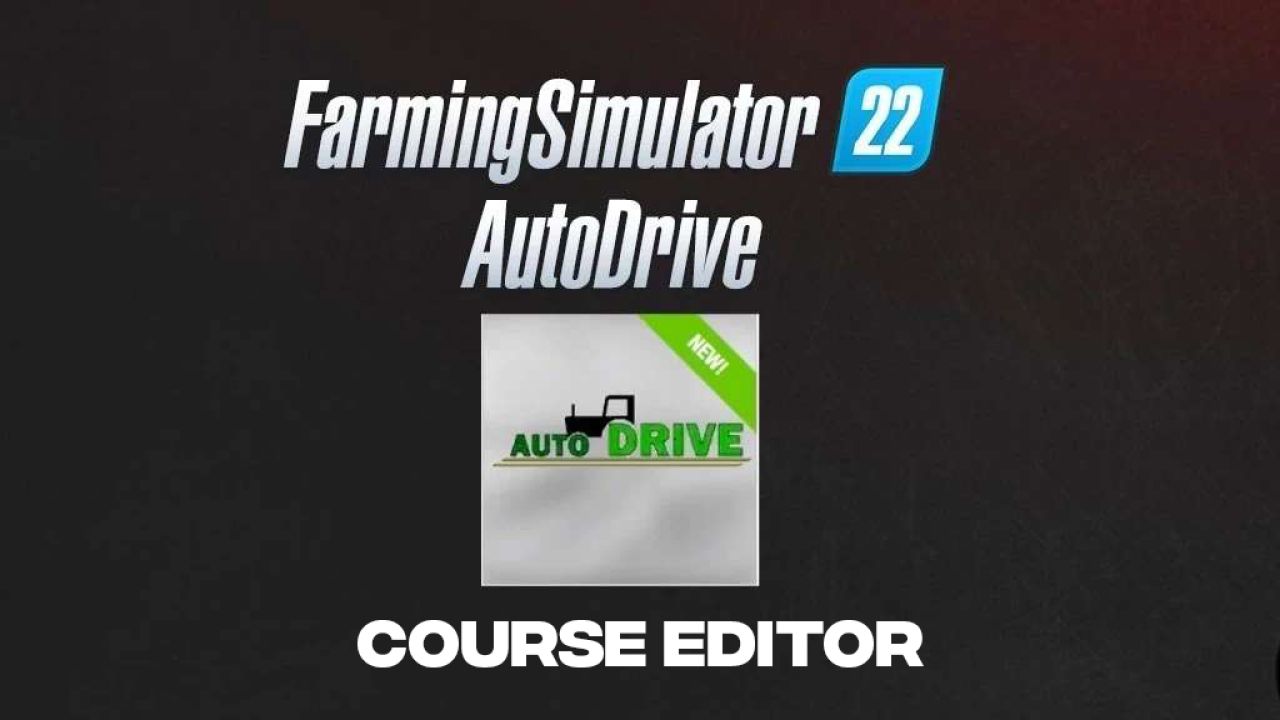 AutoDrive Course Editor
