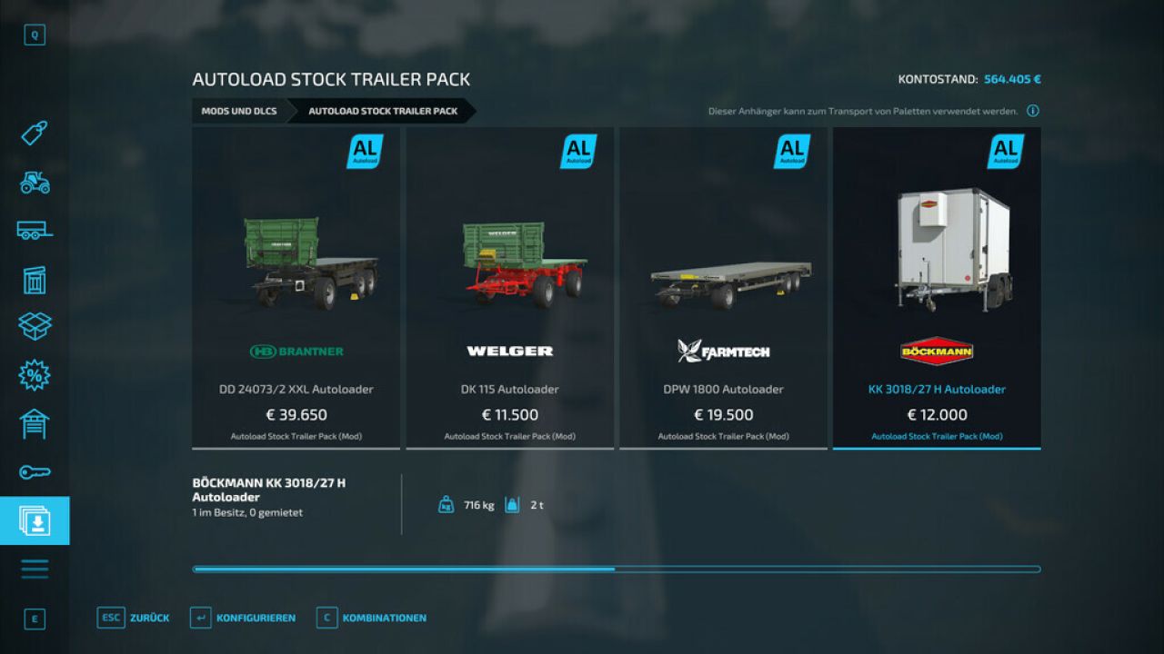 Autoload Stock Trailer Pack