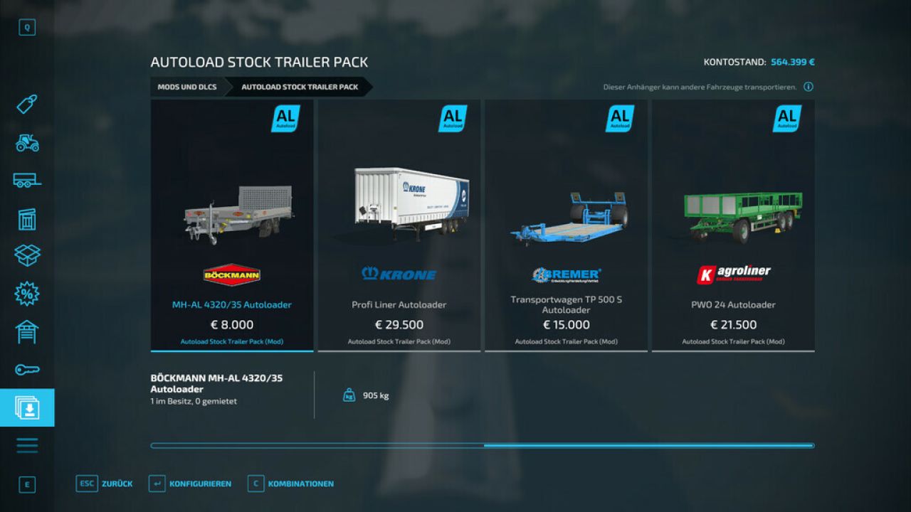 Autoload Stock Trailer Pack