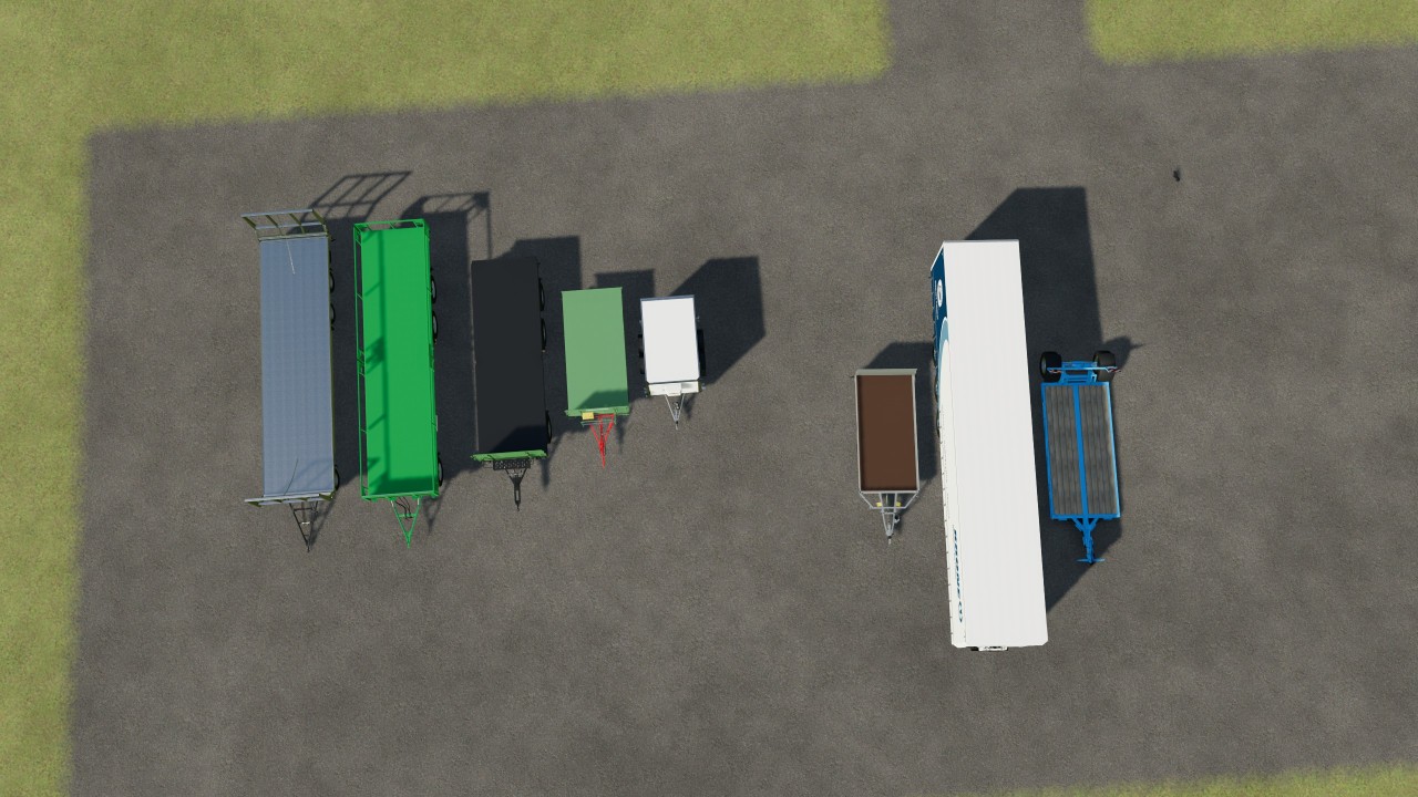 Pacote de trailer de carregamento automático