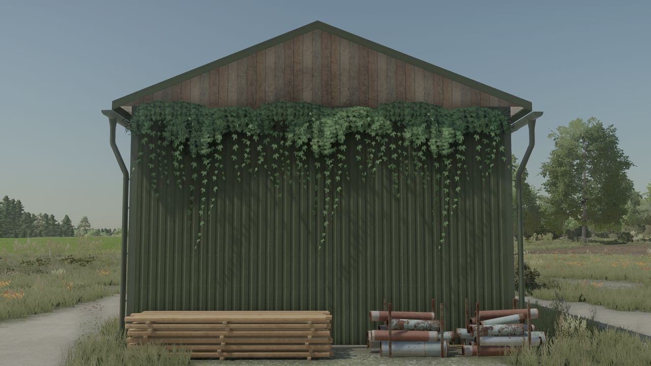 Bale Storage Shed