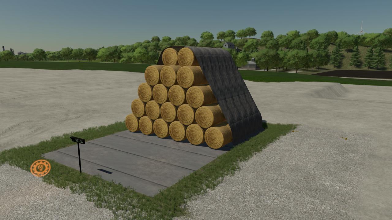 Bales storage