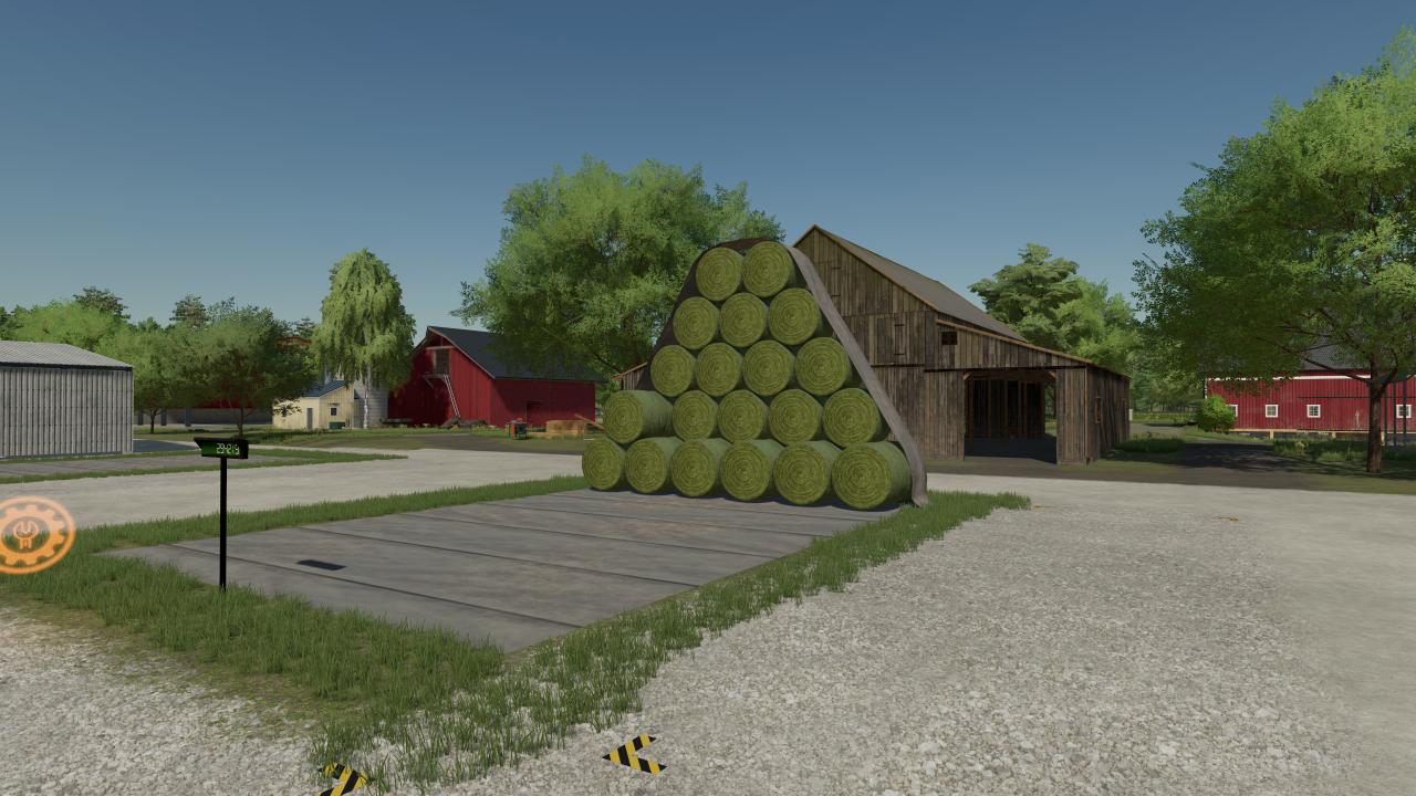 Bales storage