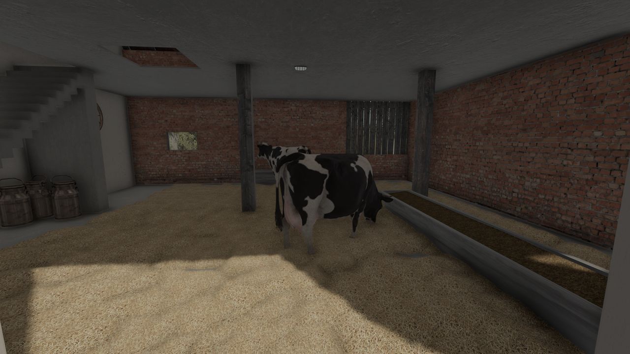 Barn-Cowshed in the post-German style