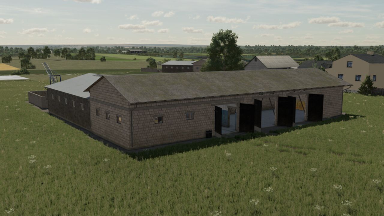 Barn With Cowshed