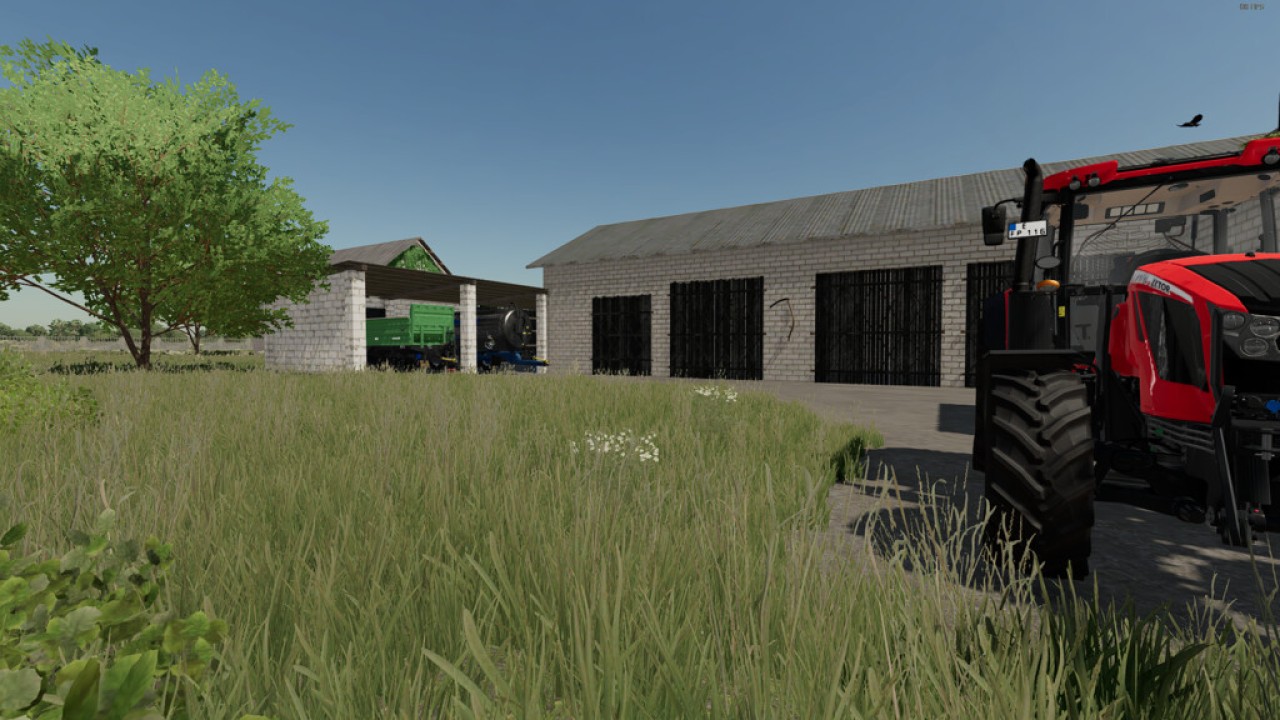 Barn With Cowshed