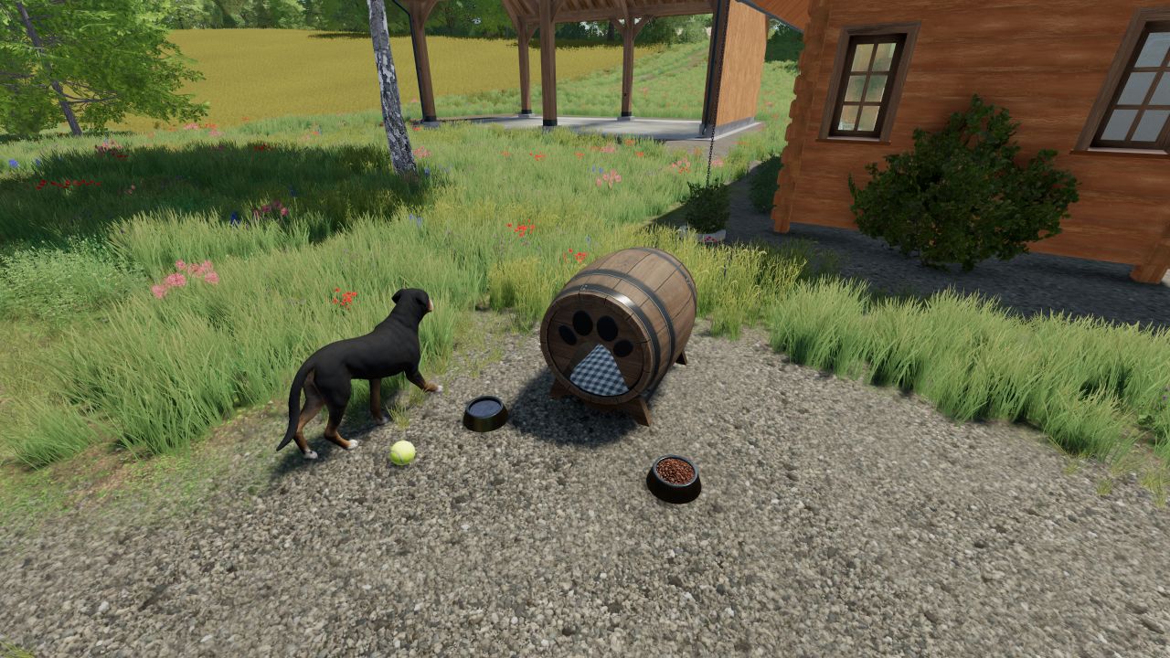 Barrel Dog House