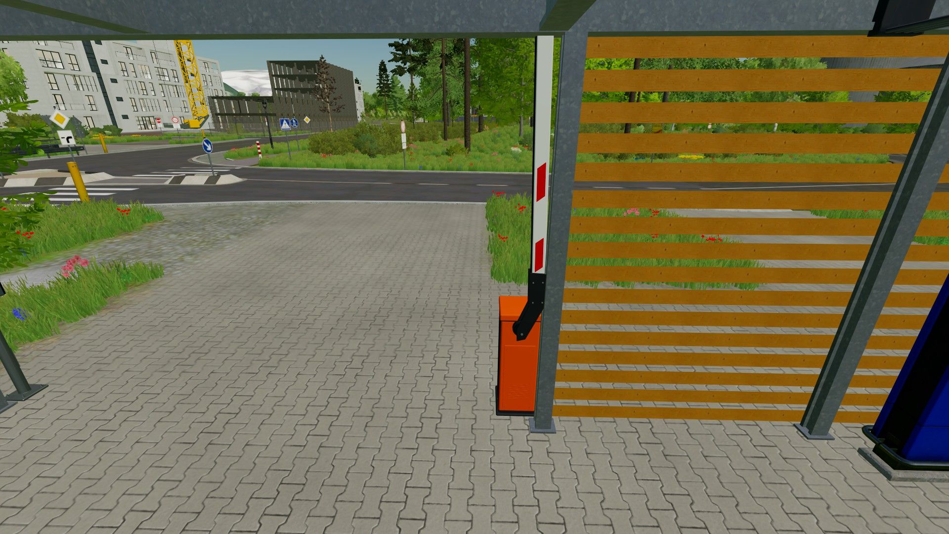Schranke 4,5 Meter