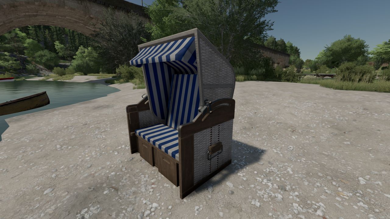 Chaise de plage