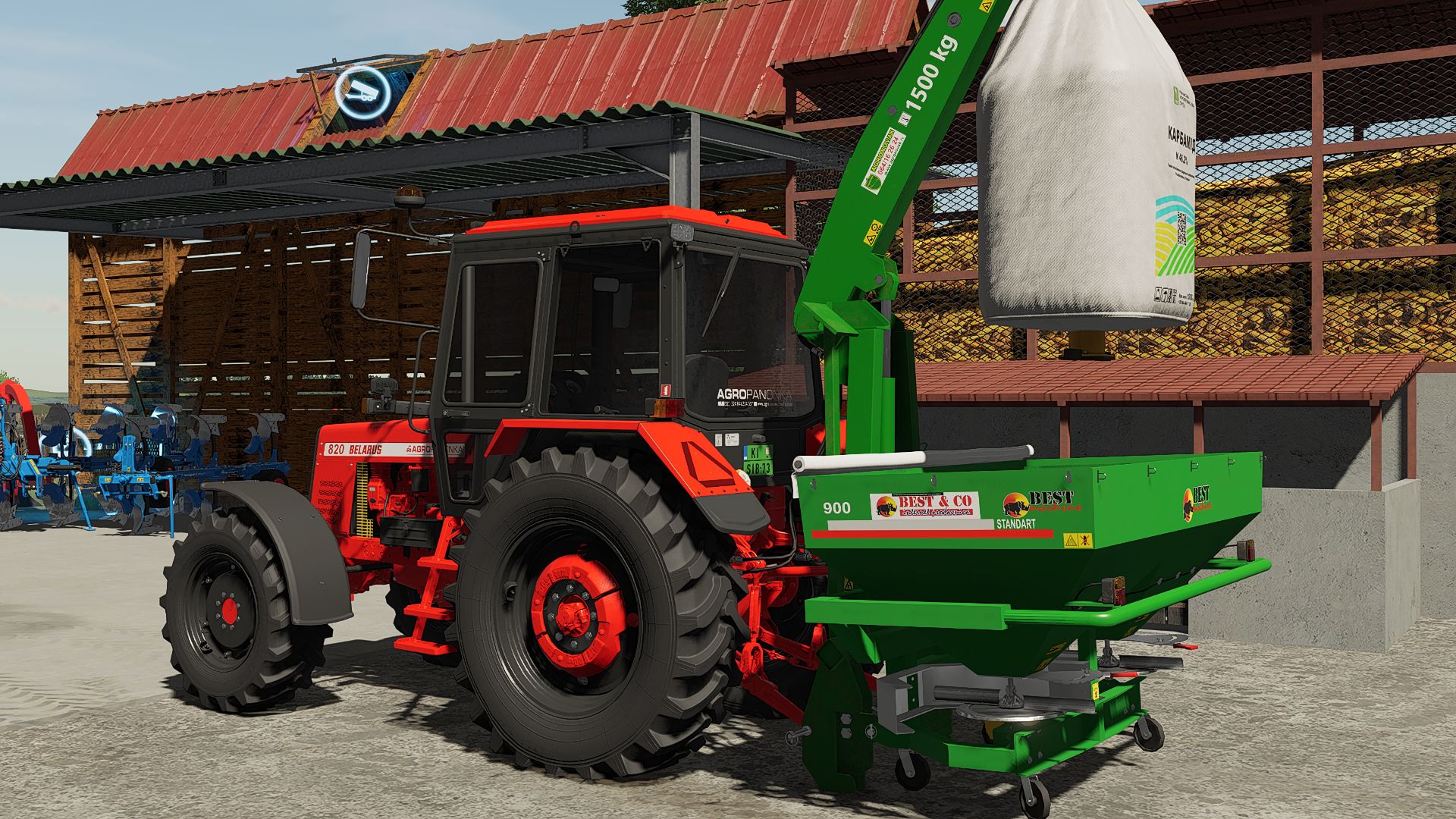 Belarus 820 (new red)