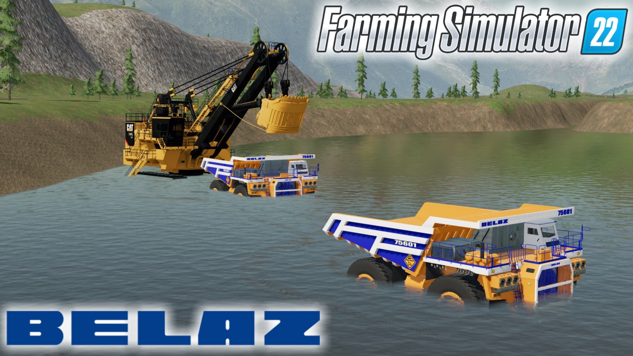 Belaz 75601 Mining Truck