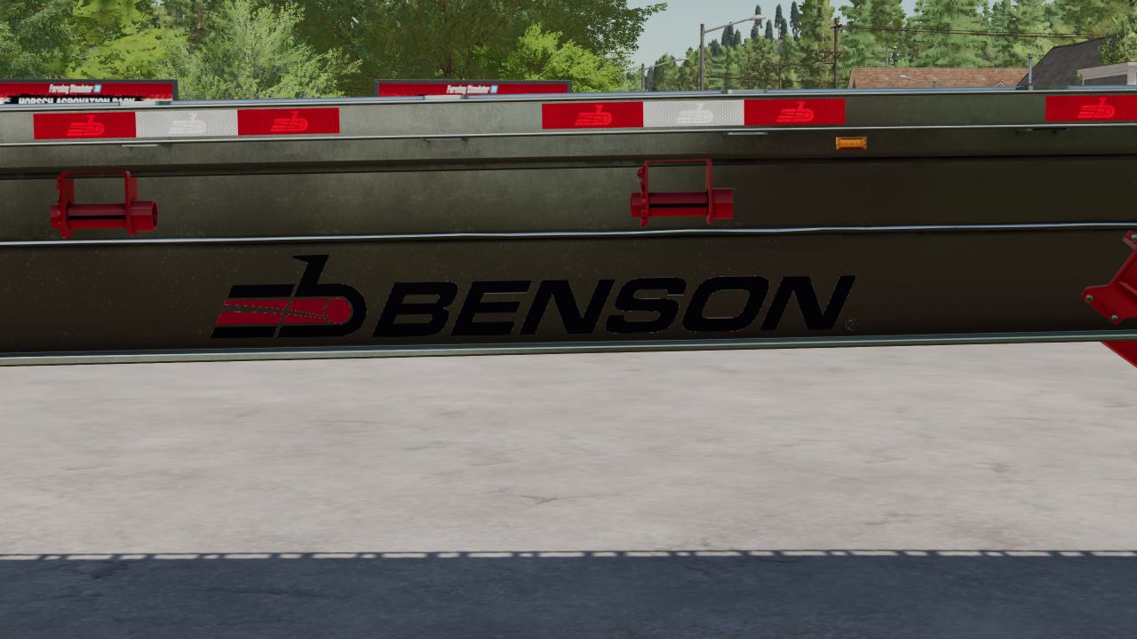 Remolque de plataforma Benson
