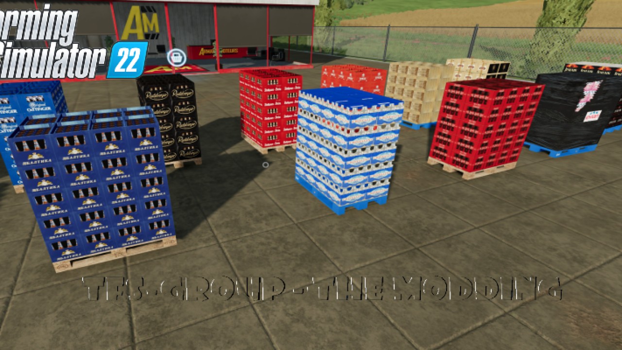 Beverage pallets