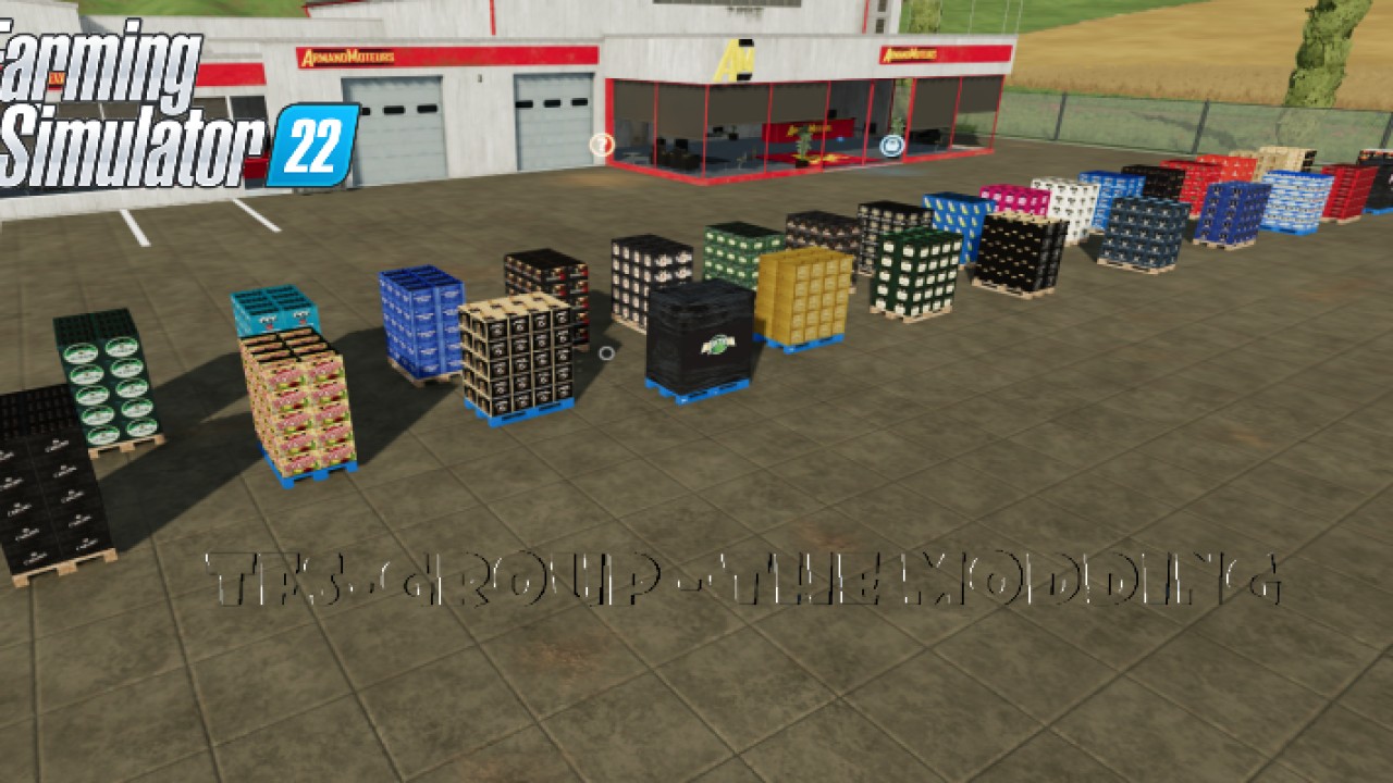 Beverage pallets
