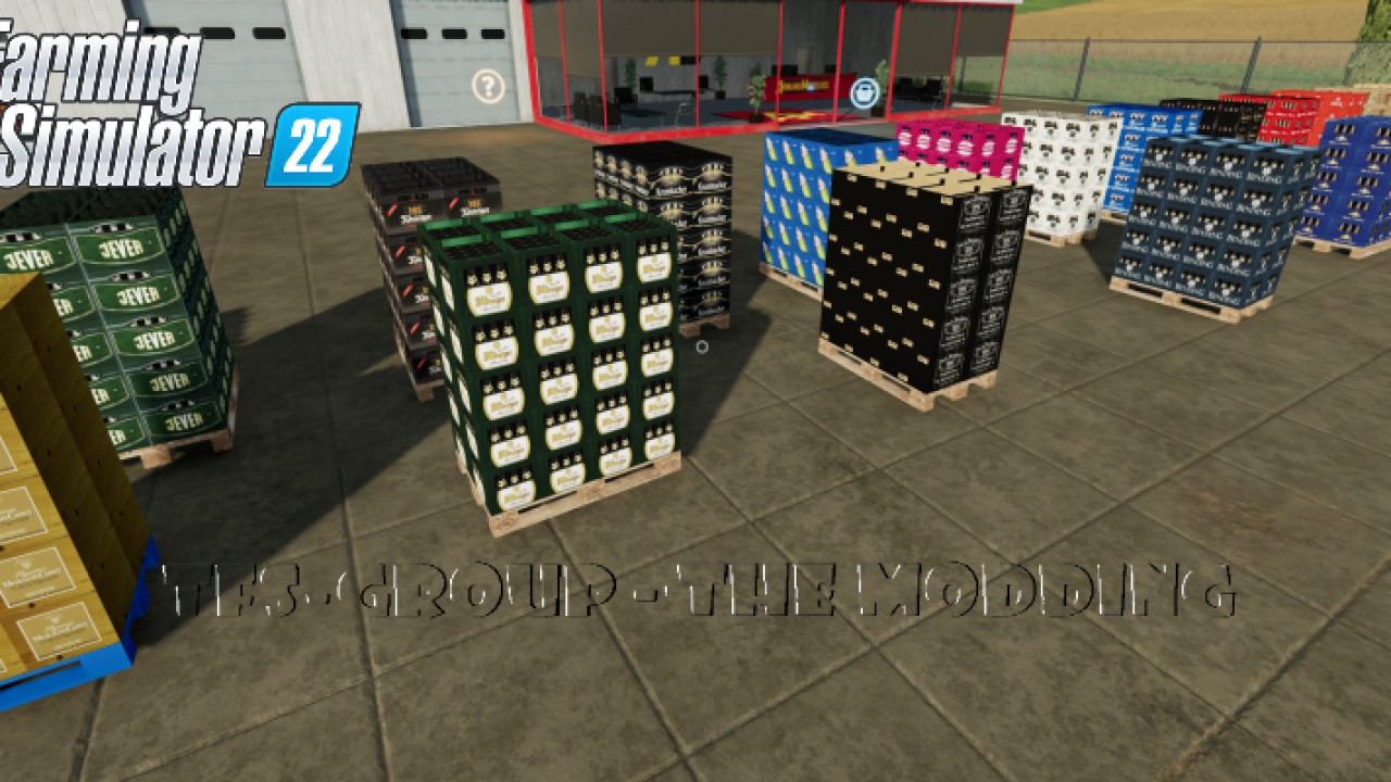 Beverage pallets