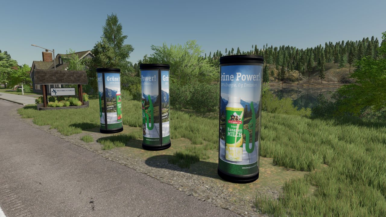 BGL advertising pillars