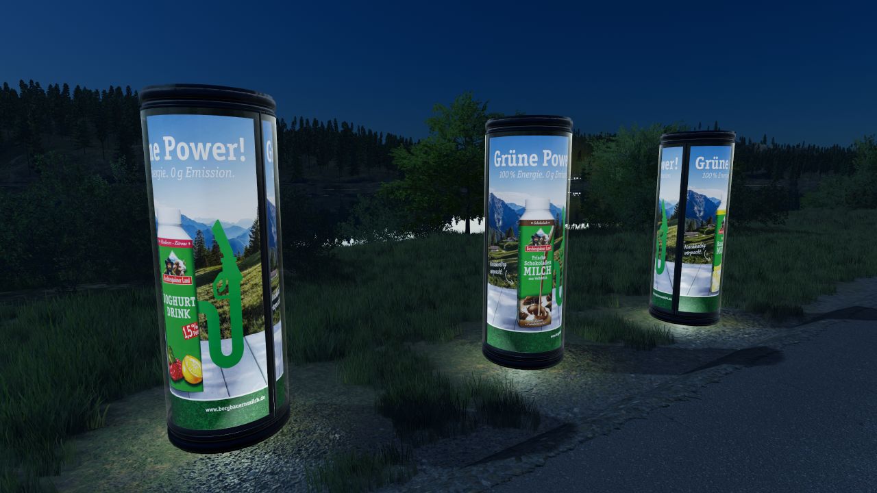 BGL advertising pillars